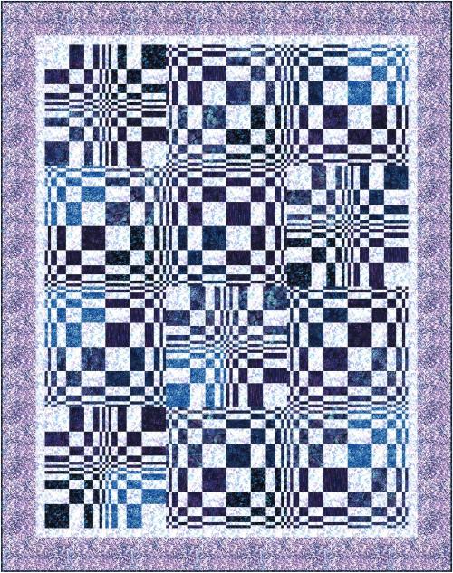 Fibonacci's Fancy (Violet Waves) by 